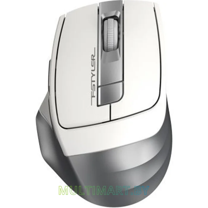 Мышь A4Tech Fstyler FG35 (белый/серебристый)
